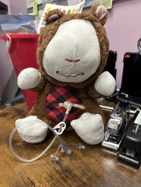 G-tube cho gấu bông (GIÁO DỤC) – MIC-KEY low-profile remix - Image 1