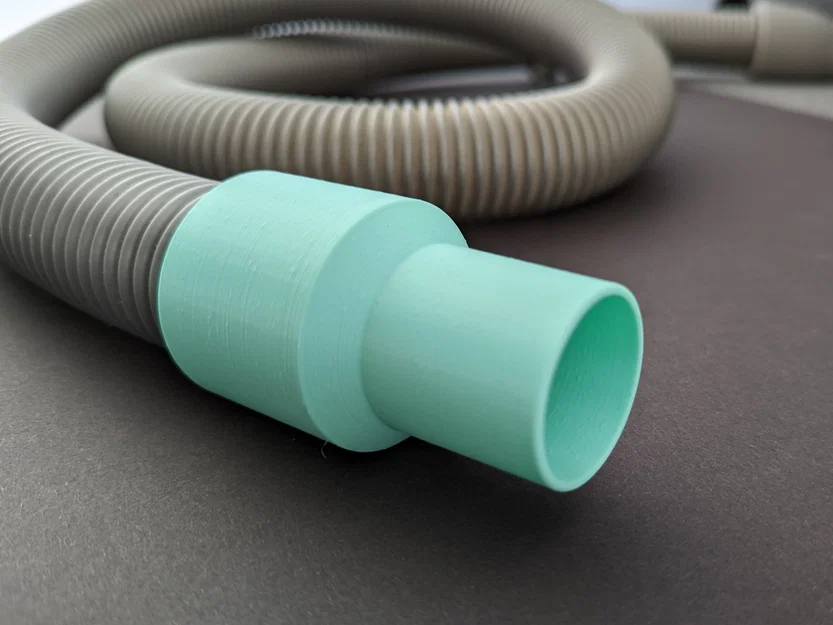 Rotating Hose Cuff – Đầu nối ống hút bụi xoay (parametric) - Image 1