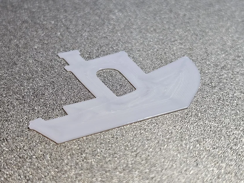 Flatchy: Mô hình tàu thuyền Benchy dạng phẳng tối giản - Image 3
