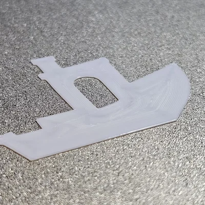 Flatchy: Mô hình tàu thuyền Benchy dạng phẳng tối giản