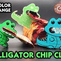 Kẹp miệng túi 3D hình cá sấu ngộ nghĩnh (Alligator Chip Clip) - Thumbnail 1
