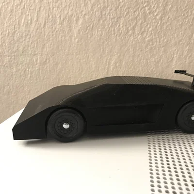 PinePlastic Derby Car – Xe Pinewood Derby (mẫu 3D)