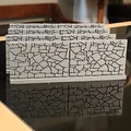 Mô hình tường đá 28mm không cần support cho game bàn cờ tabletop - Thumbnail 1