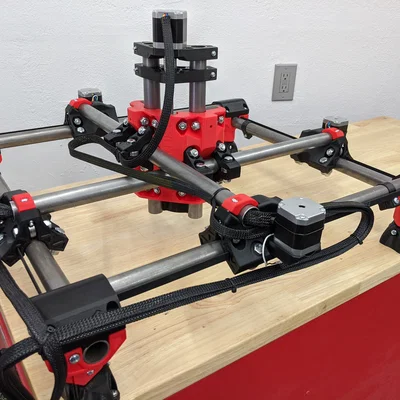 Mostly Printed CNC Primo J-25.4mm MPCNC