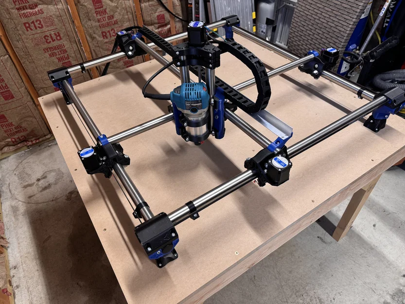 MPCNC Primo J-25.4mm: Cable/Drag Chain cho trục Z (Mostly Printed CNC) - Image 1