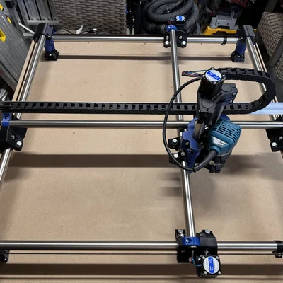 MPCNC Primo J-25.4mm: Cable/Drag Chain cho trục Z (Mostly Printed CNC)