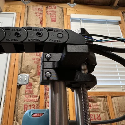 MPCNC Primo J-25.4mm: Cable/Drag Chain cho trục Z (Mostly Printed CNC)