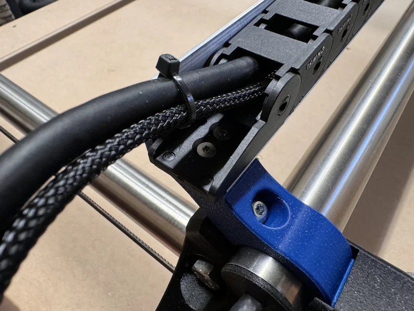 MPCNC Primo J-25.4mm: Cable/Drag Chain cho trục Z (Mostly Printed CNC) - Image 7
