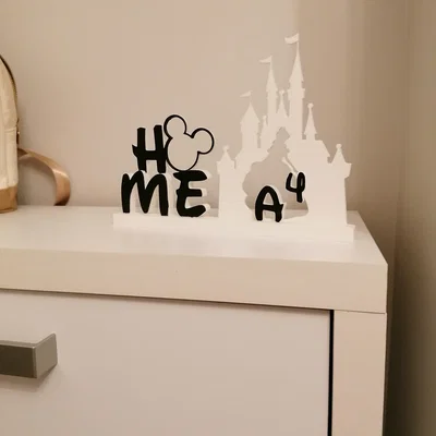 Mô hình trang trí Disney Home in 3D xinh xắn cho ngôi nhà của bạn