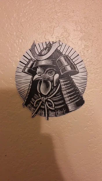 Chân dung Gà Samurai - Image 2