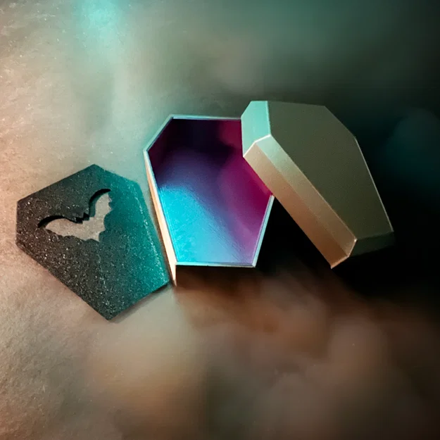 Bộ Lót Ly Quan Tài Halloween Rùng Rợn (Spooky Halloween Coffin Coasters) - Image 2