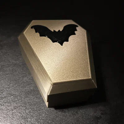 Bộ Lót Ly Quan Tài Halloween Rùng Rợn (Spooky Halloween Coffin Coasters)