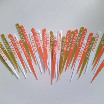 Nhãn cọc cắm rau củ phổ biến trong vườn (COMMON GARDEN VEGETABLES STAKE LABELS TAGS)