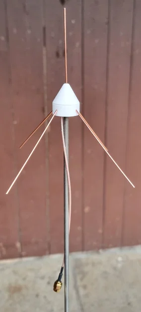 Anten Ground Plane 868MHz Meshtastic - Image 1