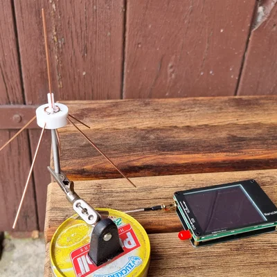 Anten Ground Plane 868MHz Meshtastic