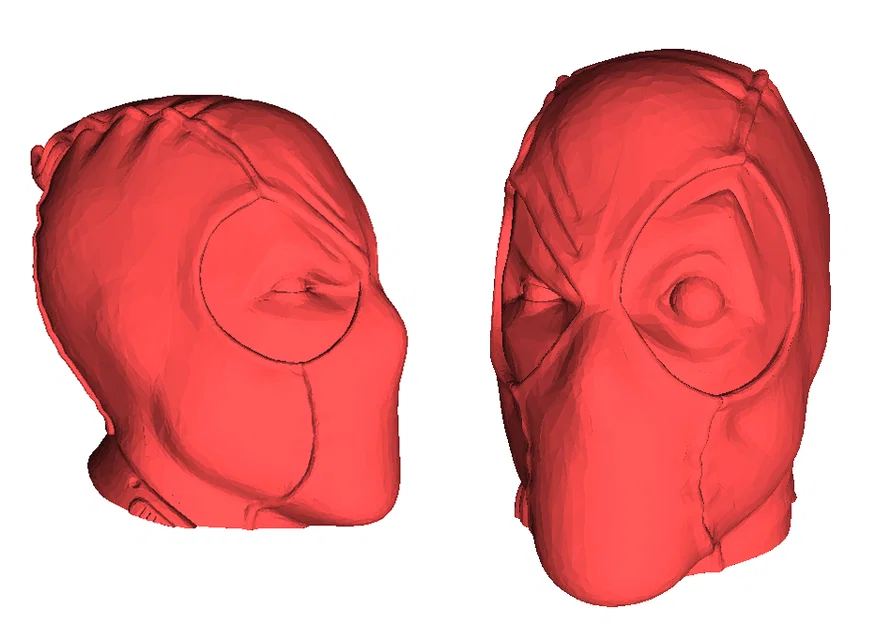Đầu Deadpool kích thước thật (Eastman) - Image 4