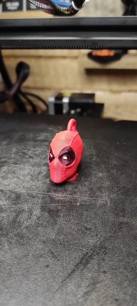 Móc khóa Deadpool (Deadpool Keychain) - Mẫu in 3D cực chất cho fan Marvel - Image 1