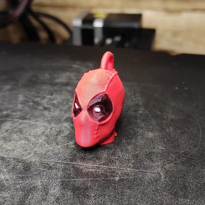 Móc khóa Deadpool (Deadpool Keychain) - Mẫu in 3D cực chất cho fan Marvel