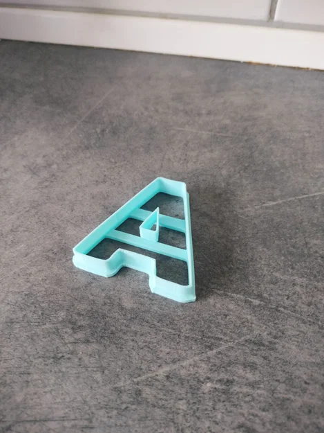 Khuôn cắt bánh quy chữ cái (Alphabet cookie cutter) - Image 1