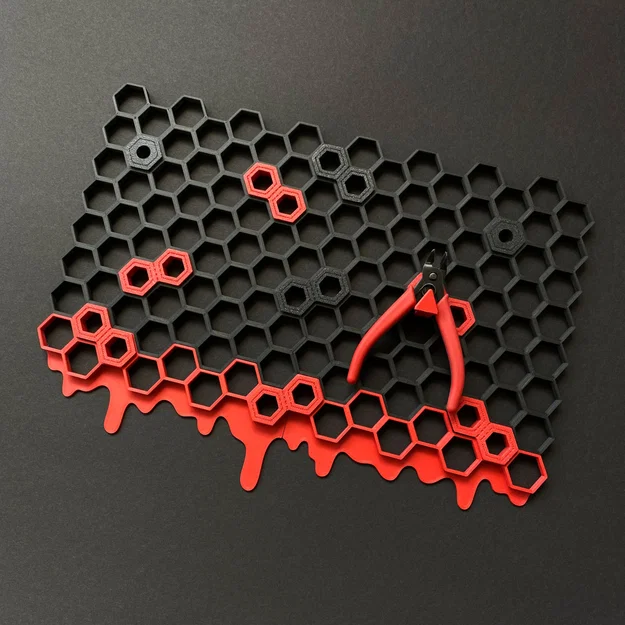 HSW dripping brim (remix) – Brim “chảy” trang trí cho Honeycomb Storage Wall - Image 1