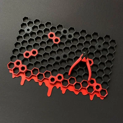 HSW dripping brim (remix) – Brim “chảy” trang trí cho Honeycomb Storage Wall