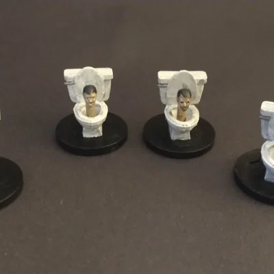 Skibidi Toilet Miniature (Cá tháng Tư)