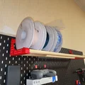 Giá treo cuộn filament 200mm cho IKEA Skadis (thanh dowel 22mm) - Thumbnail 1