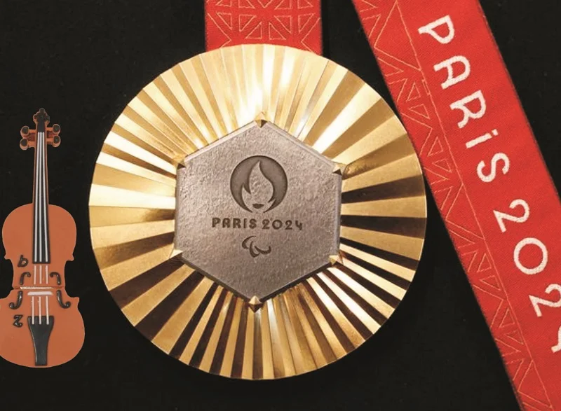 Mô hình 3D huy chương Olympic Paris 2024 đẹp mắt để in tại nhà