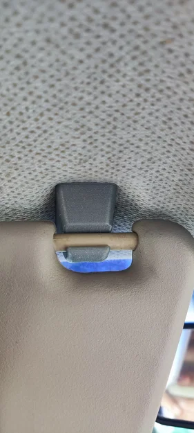 Ngàm giữ tấm chắn nắng cho xe Opel Corsa B 1997 in 3D - Image 1