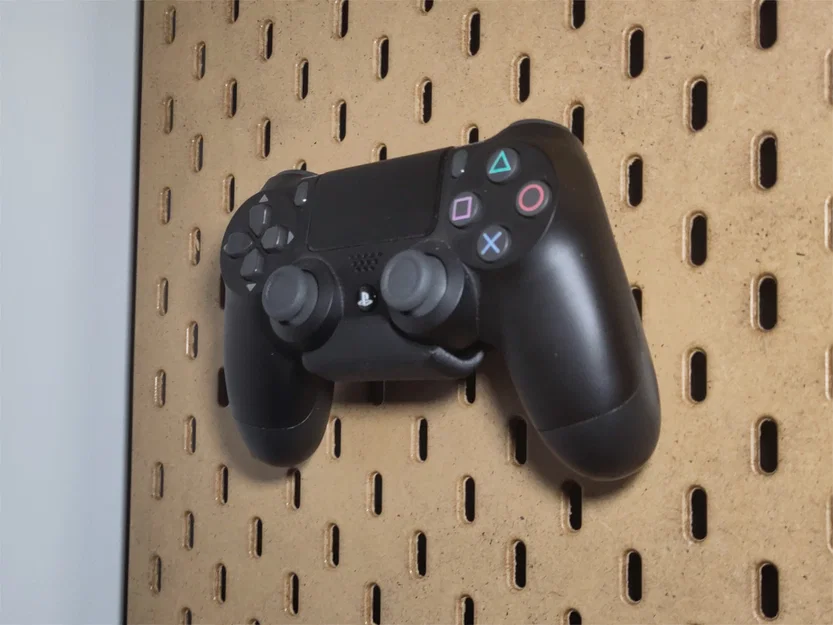 Giá treo tay cầm PS4 DualShock 4 cho pegboard IKEA SKADIS - Image 2
