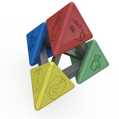 Tetra Aide (Tétra’aide) - Dụng cụ sư phạm mã màu