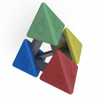 Tetra Aide (Tétra’aide) - Dụng cụ sư phạm mã màu