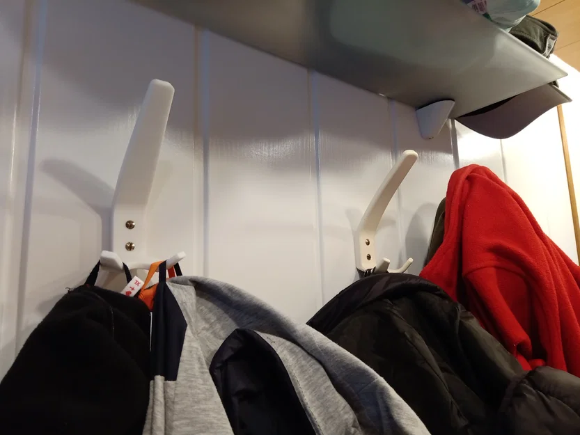 Móc Treo Mũ & Áo Khoác - Vertical Wall Hook - Image 3