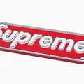 Móc khóa Supreme in 3D thời trang và phong cách - Thumbnail 1