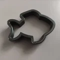 Khuôn cắt bánh hình chú cá (Fish cookie cutter) in 3D - Thumbnail 1