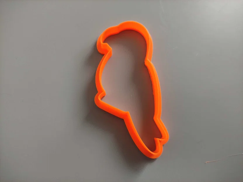 Khuôn cắt bánh hình chú vẹt - Phụ kiện bếp in 3D độc đáo - Image 1