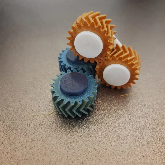 Gear Fidget: Đồ chơi xoay bánh răng thông minh, sáng tạo - Image 1