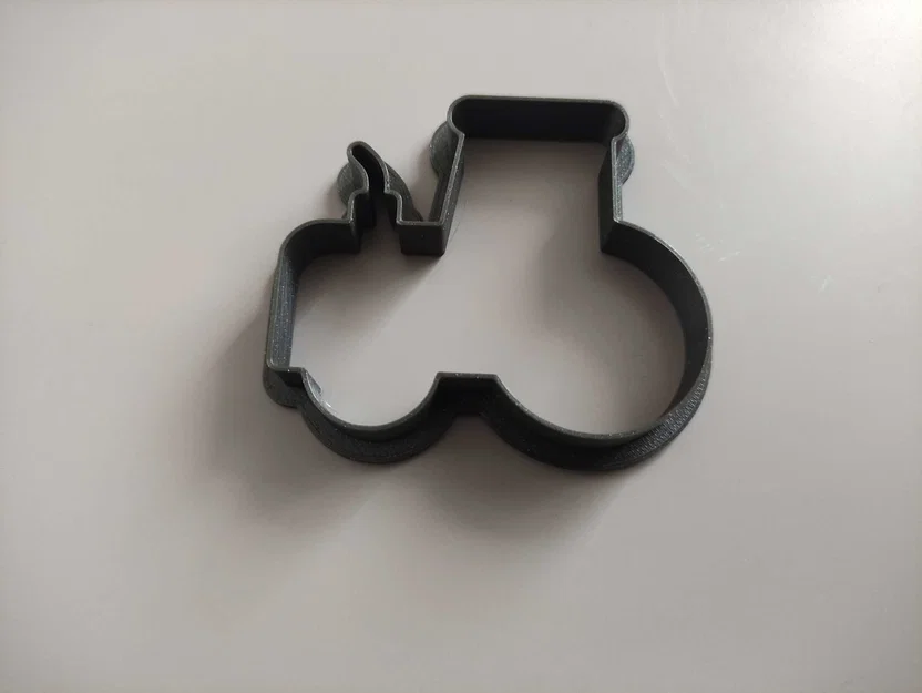 Khuôn cắt bánh quy hình máy cày (Tractor cookie cutter) in 3D - Image 1