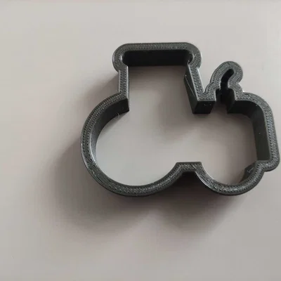 Khuôn cắt bánh quy hình máy cày (Tractor cookie cutter) in 3D