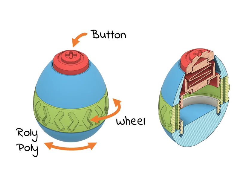 Easter Fidget Eggs – Bộ trứng fidget mô-đun - Image 2