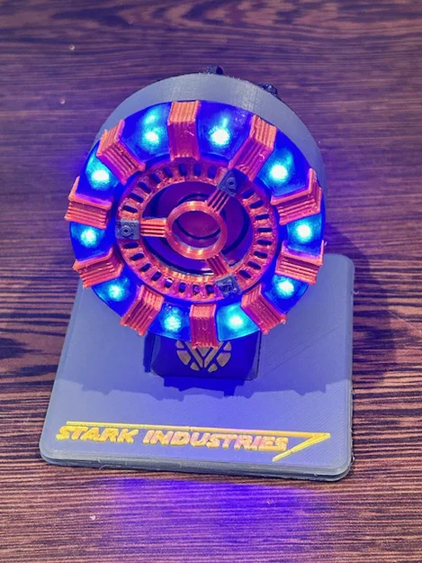 Iron Man Arc Reactor - LED - Battery (Bản có LED và pin) - Image 1