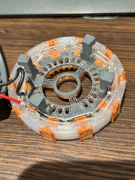 Iron Man Arc Reactor - LED - Battery (Bản có LED và pin) - Image 8