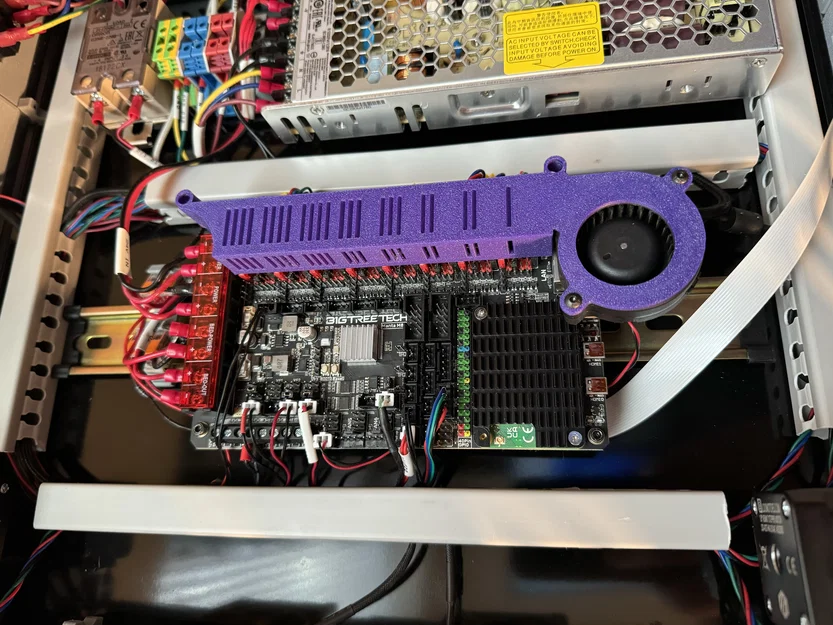 Ống gió quạt 5015 cho BTT Manta M8P siêu ngầu (Fan Channel) - Image 1