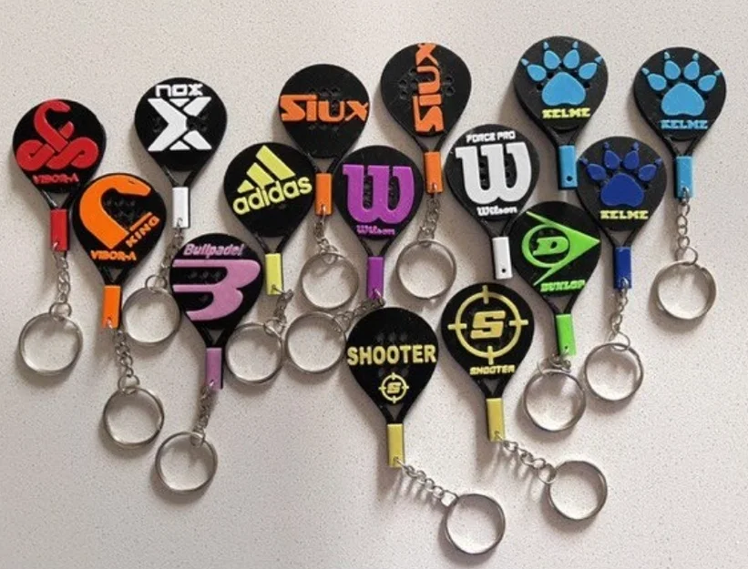 Bộ sưu tập 17 mẫu móc khóa vợt Padel in 3D cực chất và cá tính - Image 1