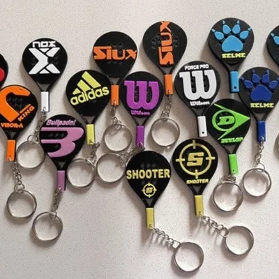 Bộ sưu tập 17 mẫu móc khóa vợt Padel in 3D cực chất và cá tính