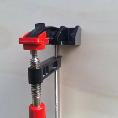 Giá treo kẹp gỗ (Clamp Holder) treo tường cho dụng cụ Parkside