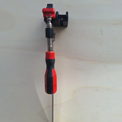 Giá treo kẹp gỗ (Clamp Holder) treo tường cho dụng cụ Parkside