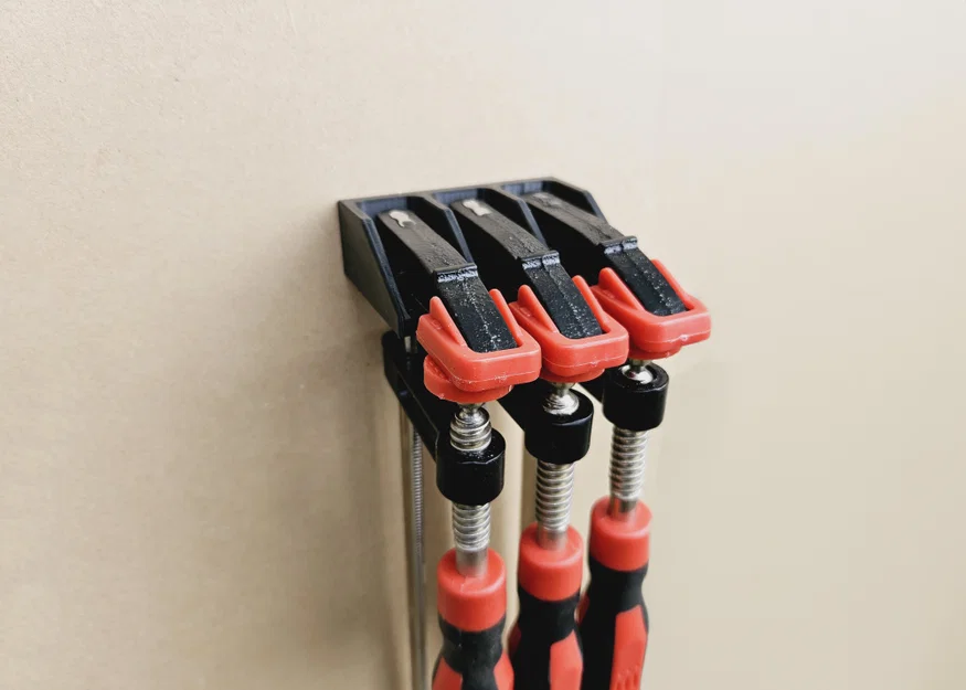 Giá treo kẹp gỗ Parkside (Clamp Holder) tiện lợi cho xưởng DIY - Image 1