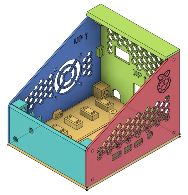 Vỏ Creality Ender 3 LCD và Raspberry Pi Case - Image 5