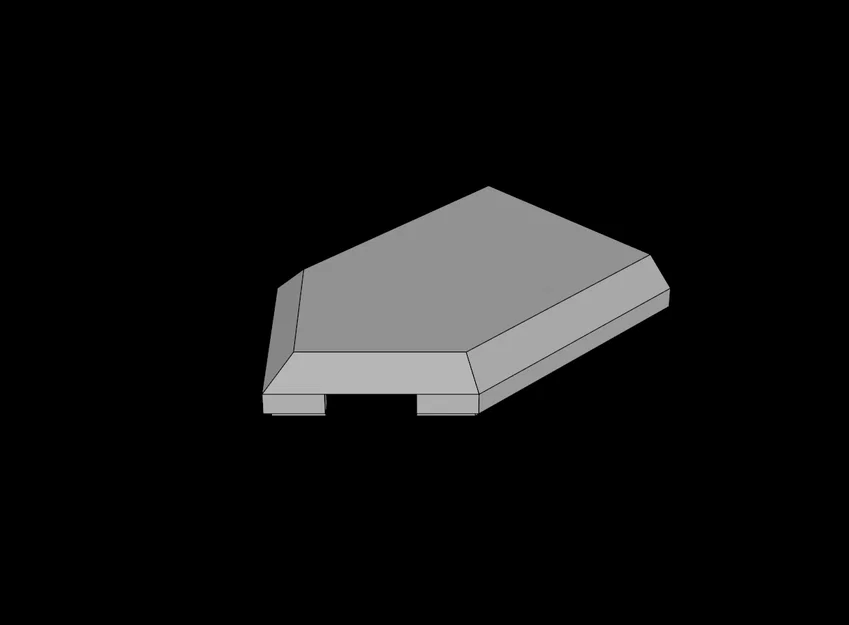 Mảnh ghép gạch ốp tương thích Lego 3x2 cạnh vát (3D Printing File) - Image 1